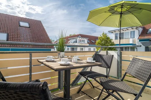 Balkon Residenz am Strand Wohnung 5-73