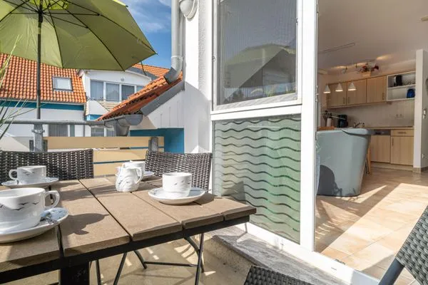 Balkon Residenz am Strand Wohnung 5-73
