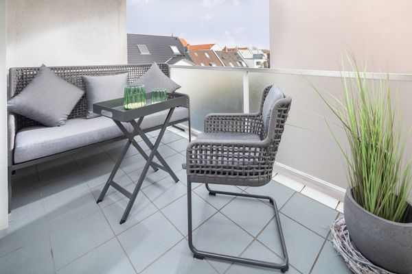  Ferienwohnung "Nice Place"  - Balkon