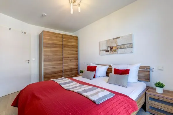 Schlafzimmer  Residenz am Balmer See, Whg. 23