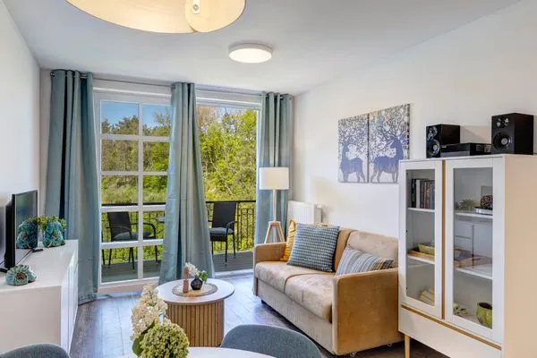 Wohnzimmer  Residenz am Balmer See, Whg. 54