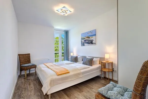 Schlafzimmer  Residenz am Balmer See, Whg. 54