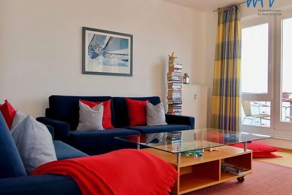 Wohnzimmer Kaiserhof Ferienwohnung 209