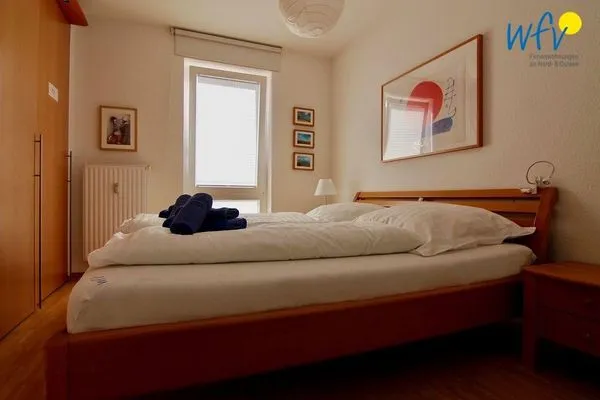 Schlafzimmer Kaiserhof Ferienwohnung 209