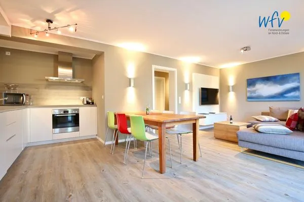 Küche / Küchenzeile Blanker Hans Ferienwohnung 1