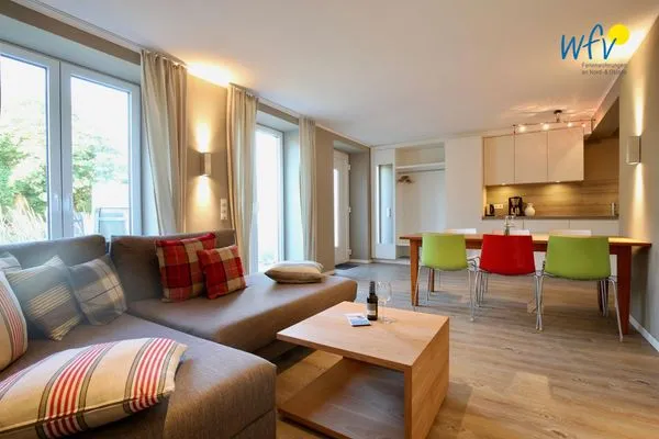 Wohnzimmer Blanker Hans Ferienwohnung 1