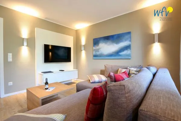 Wohnzimmer Blanker Hans Ferienwohnung 1