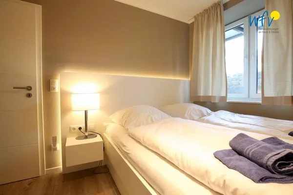 Schlafzimmer Blanker Hans Ferienwohnung 1