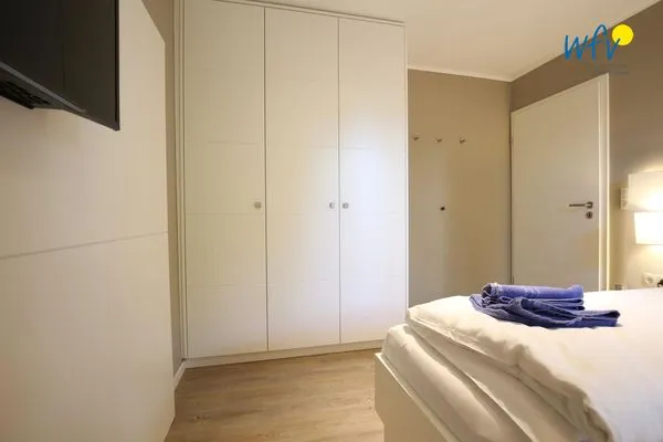 Schlafzimmer Blanker Hans Ferienwohnung 1