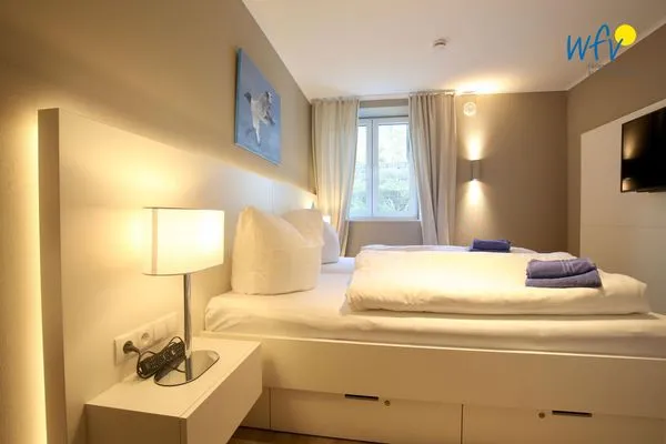 Schlafzimmer Blanker Hans Ferienwohnung 1