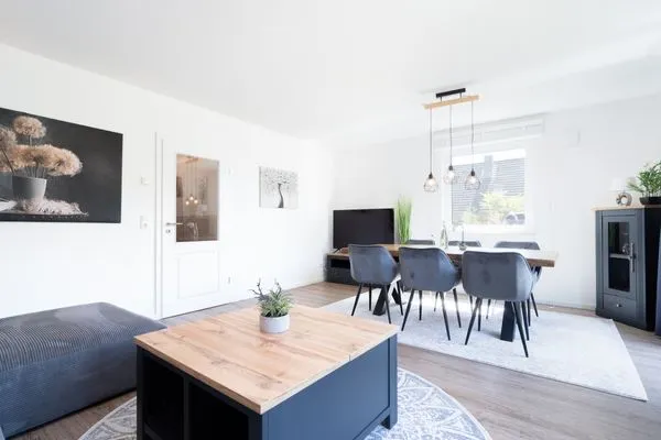 Wohnzimmer  Ferienhaus "Sunseeker House No. 1"