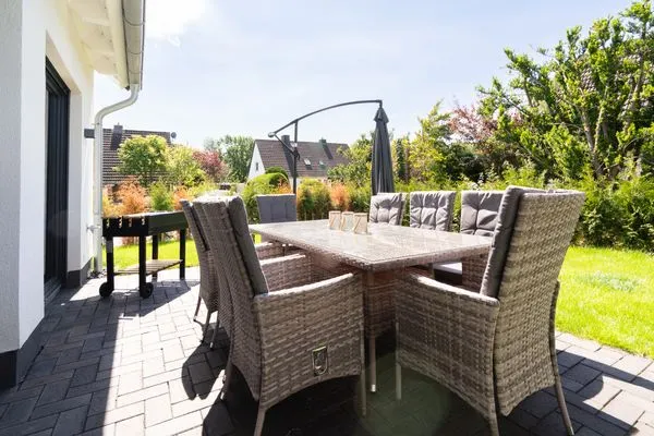 Terrasse  Ferienhaus "Sunseeker House No. 1"