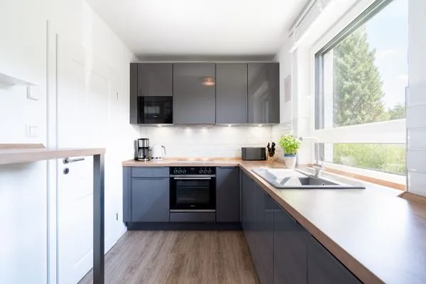 Küche / Küchenzeile  Ferienhaus "Sunseeker House No. 1"