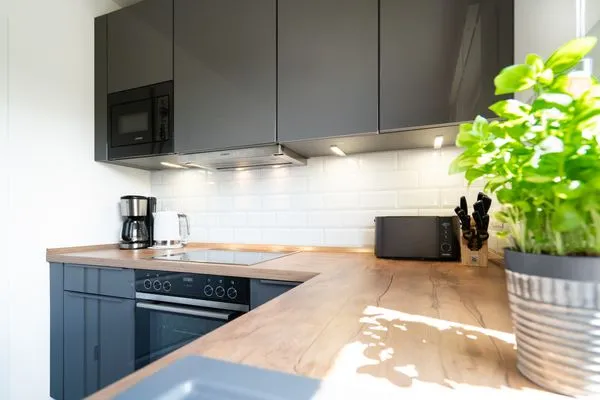 Küche / Küchenzeile  Ferienhaus "Sunseeker House No. 1"