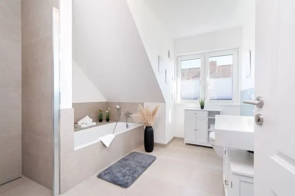 Badezimmer  Ferienhaus "Sunseeker House No. 1"