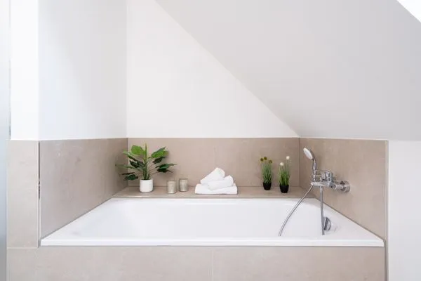 Badezimmer  Ferienhaus "Sunseeker House No. 1"