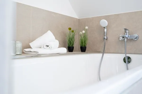 Badezimmer  Ferienhaus "Sunseeker House No. 1"