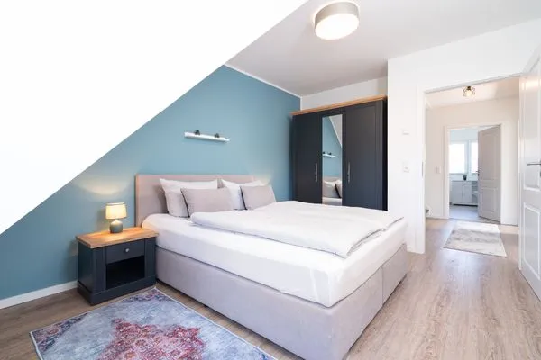 Schlafzimmer  Ferienhaus "Sunseeker House No. 1"