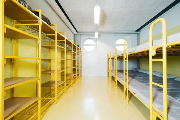 Bedroom  Gruppenunterkunft Mürtschenblick