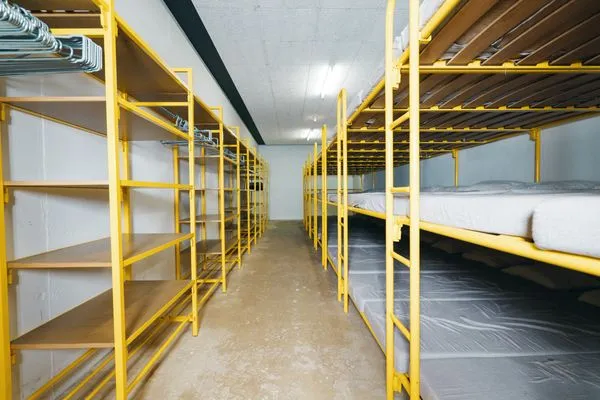 Bedroom  Gruppenunterkunft Mürtschenblick