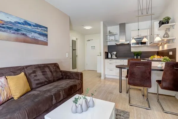 Wohnzimmer  Residenz am Balmer See, Whg. 18