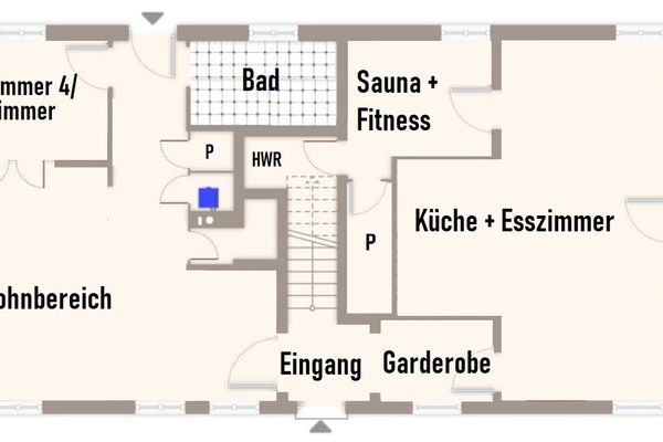  Süderhuus Garding - Grundriss