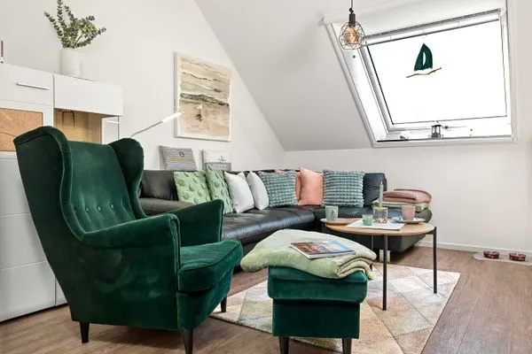 Wohnzimmer Gollwitzer Ferienidyll Küstenliebe