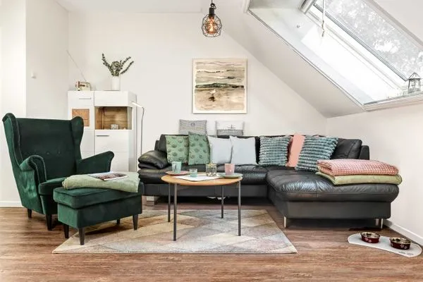 Wohnzimmer Gollwitzer Ferienidyll Küstenliebe