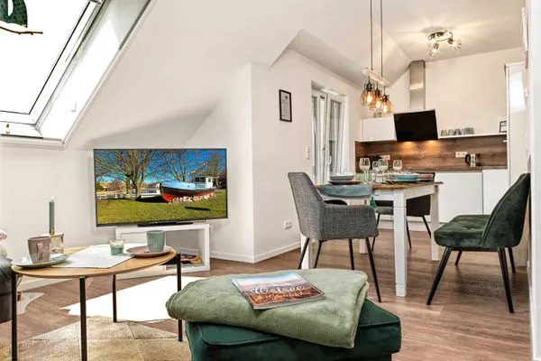 Wohnzimmer Gollwitzer Ferienidyll Küstenliebe