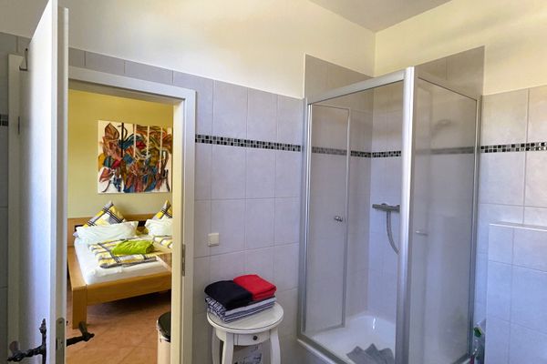 Villa Magda App. Magda 2 a Kühlungsborn - Badezimmer