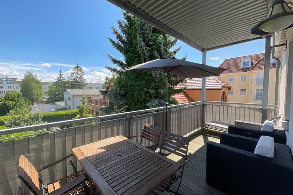 Villa Magda App. Magda 4 Kühlungsborn - Balkon