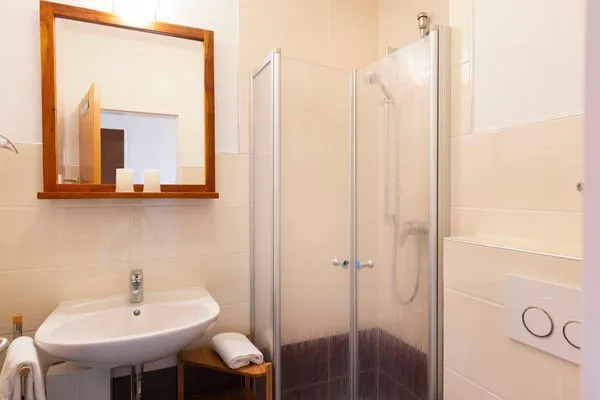 Badezimmer  (DKK9b) Ferienwohnung Seestern