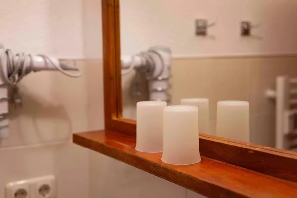 Badezimmer  (DKK9b) Ferienwohnung Seestern