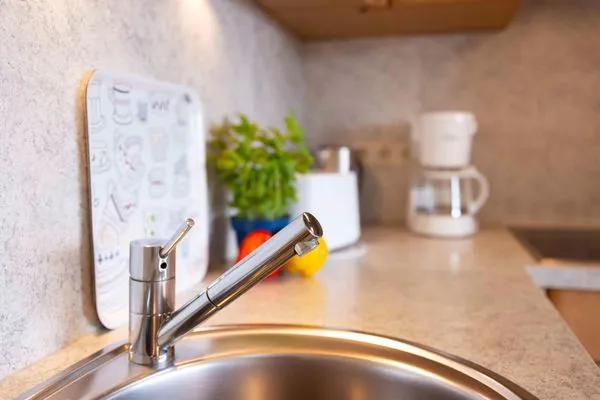 Küche / Küchenzeile  (DKK9b) Ferienwohnung Seestern