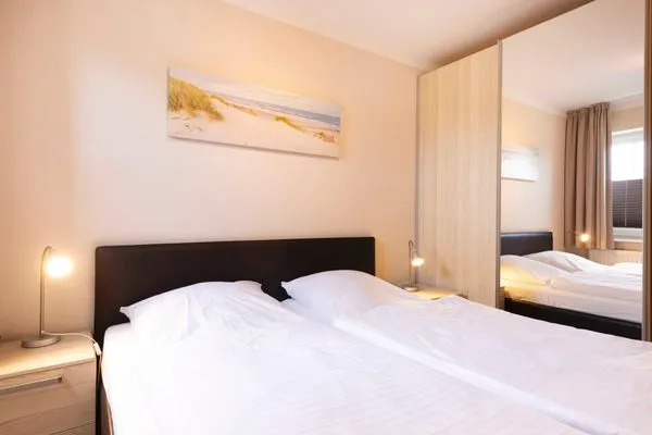 Schlafzimmer  (DKK9b) Ferienwohnung Seestern