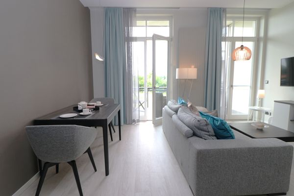 ALTE SEEFAHRTSCHULE App. 05 "Kranichnest" Ostseebad Wustrow - 