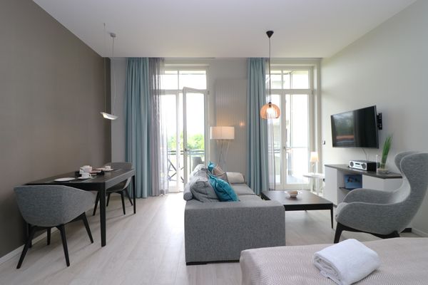 ALTE SEEFAHRTSCHULE App. 05 "Kranichnest" Ostseebad Wustrow - 