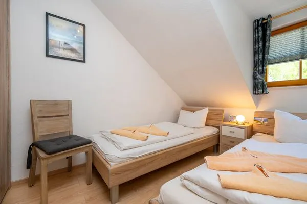 Schlafzimmer Ferienpark Freesenbruch Reihenhaus 5a - Eichhörnchen