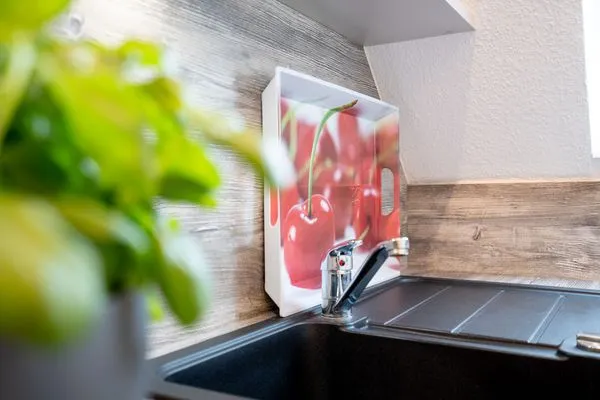 Küche / Küchenzeile  (HER16d) Ferienwohnung "Ankes Gästehaus 2" F***