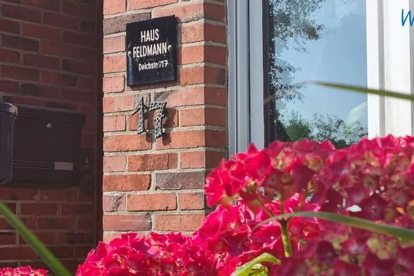 Dekoratives Detail Haus Feldmann Bungalow Fürstenflügel