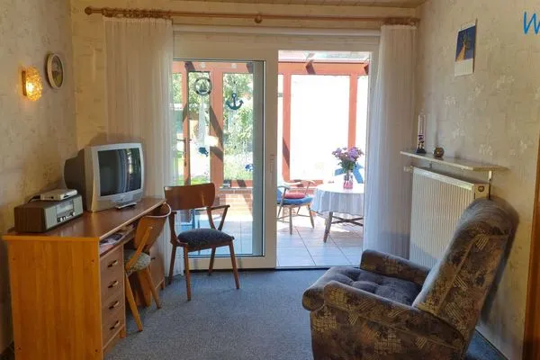 Wohnzimmer Haus Feldmann Bungalow Fürstenflügel