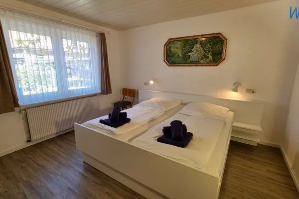 Schlafzimmer Haus Feldmann Bungalow Fürstenflügel