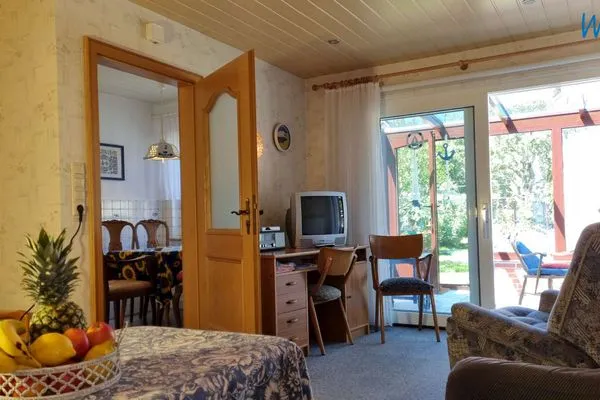 Wohnzimmer Haus Feldmann Bungalow Fürstenflügel