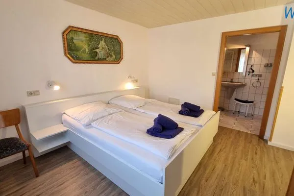 Schlafzimmer Haus Feldmann Bungalow Fürstenflügel