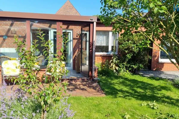 Terrasse Haus Feldmann Bungalow Fürstenflügel