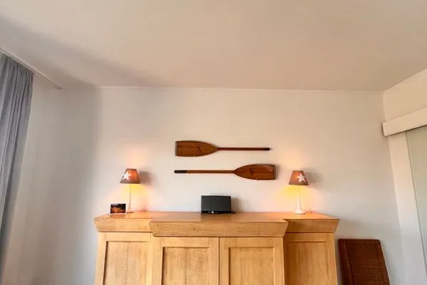 Wohnzimmer Ferienhaus Under de Diek Ferienwohnung 8