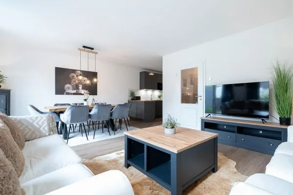 Wohnzimmer  Ferienhaus "Sunseeker House No. 2"