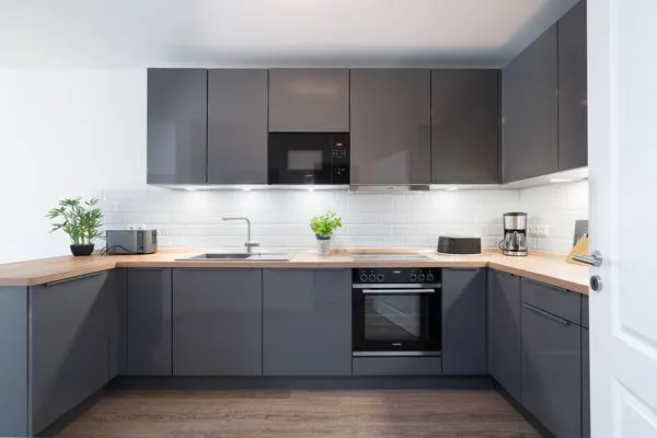 Küche / Küchenzeile  Ferienhaus "Sunseeker House No. 2"