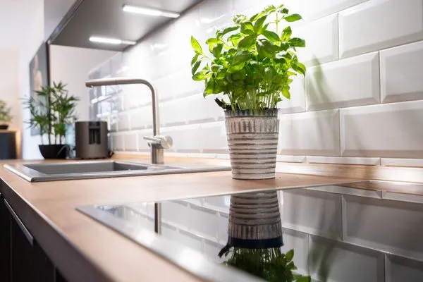 Küche / Küchenzeile  Ferienhaus "Sunseeker House No. 2"