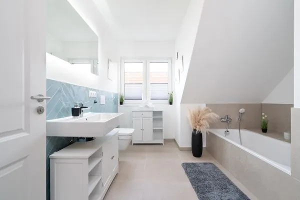 Badezimmer  Ferienhaus "Sunseeker House No. 2"